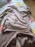 意芬睡衣女春秋可外穿纯棉长袖女士家居服秋冬季100%全棉居家服套装 浅咖 （宽松版型，合身拍小一码） XL 实拍图