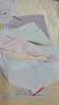 FitonTon5条装内裤女纯棉裆女士内裤抑菌中腰少女天气云朵系列 XL 实拍图