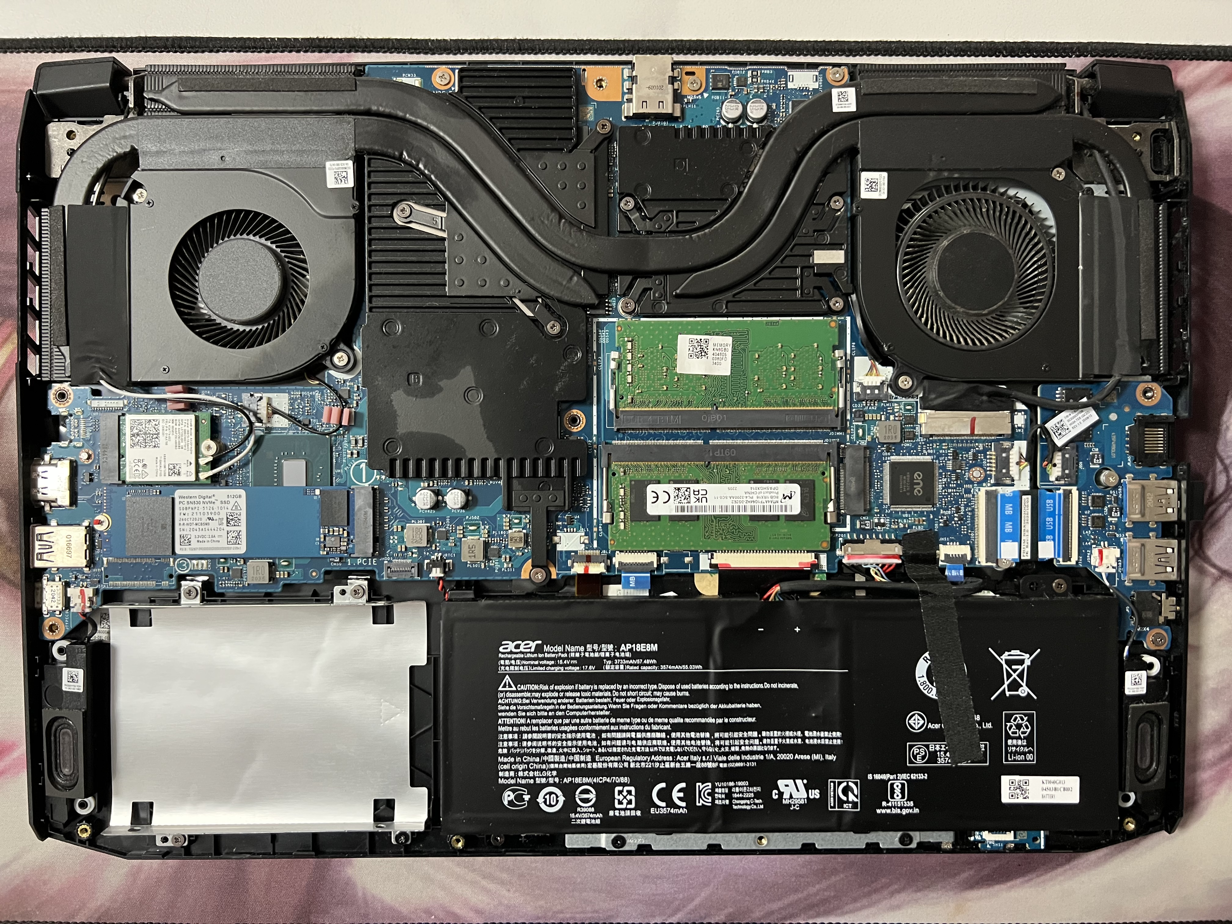 MGNC 镁光 DDR4 SODIMM 四代 笔记本电脑内存条 8G DDR4 3200 笔记本内存 实拍图