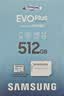 三星（SAMSUNG）512GB TF(MicroSD)存储卡 EVO白卡 适配大疆无人机运动相机Pocket3支持4K视频 读160MB/s写120MB/s 实拍图