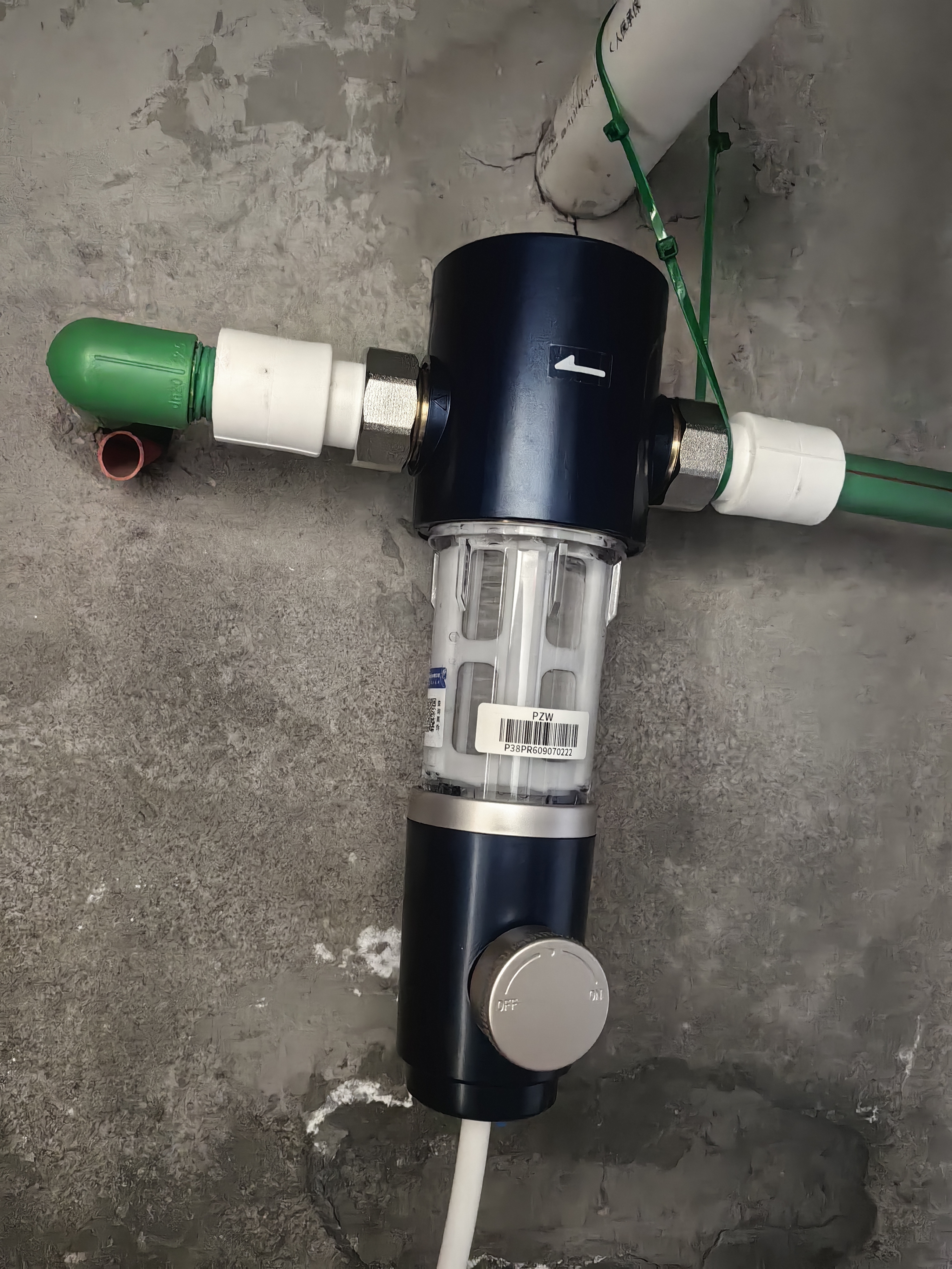 惠尔顿前置过滤器20T大通量过滤25微米反冲洗家用全屋净水器 实时自动清洗刮洗自来水防爆过滤器P0038pro 上门安装【20T-升级25微米精滤】 实拍图