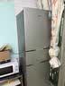 海信（Hisense）256L三门小冰箱风冷无霜小户型租房宿舍家用抗菌灰色一级BCD-256E3SRNKD国家补贴 BCD-256E3SRNKD 实拍图