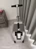 爱尔威（Airwheel）电动行李箱可骑行智能拉杆箱可坐可代步20英寸登机箱 青春版—银 实拍图