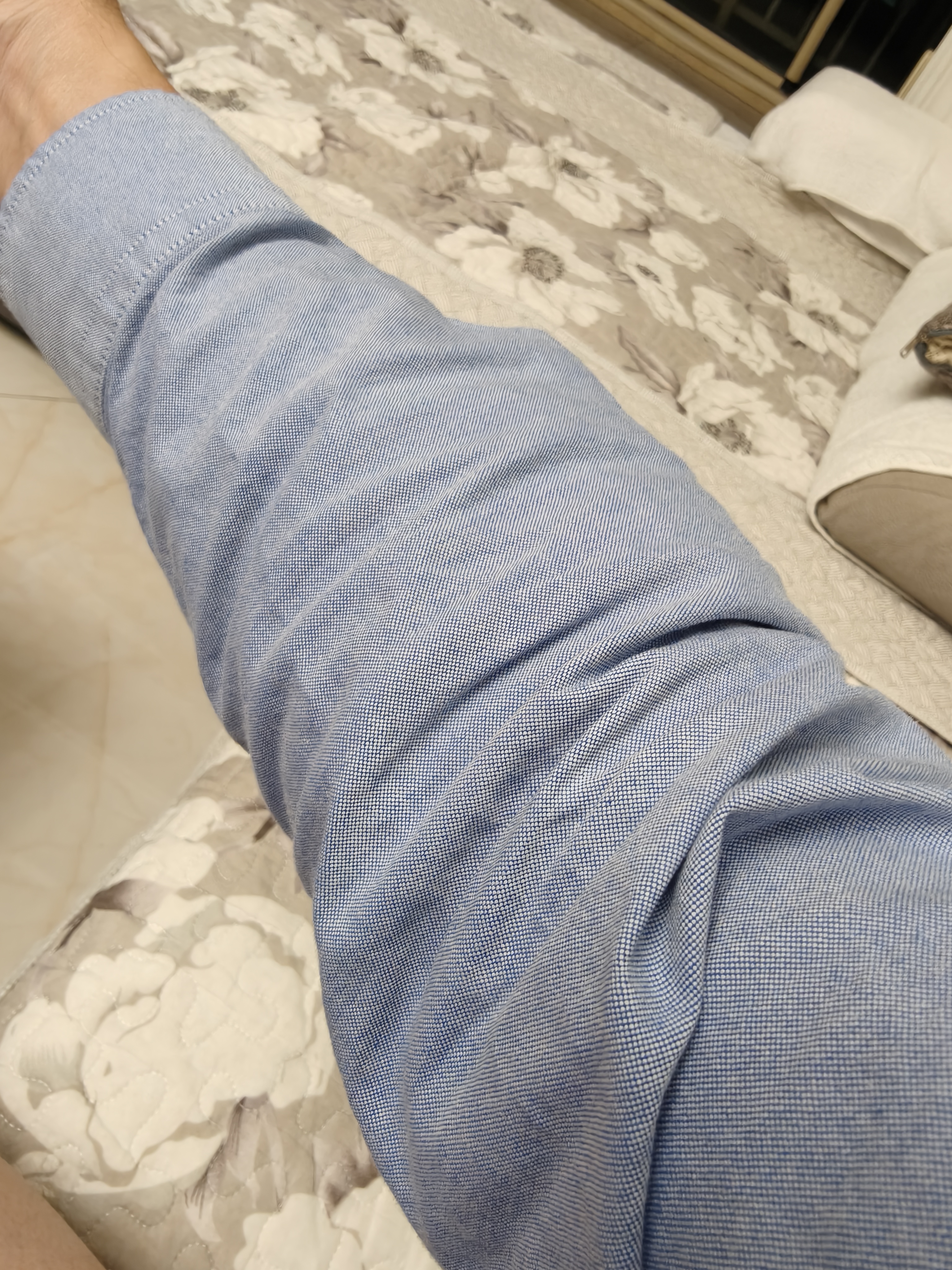 HLA海澜之家长袖衬衫轻商务时尚系列纯棉休闲衬衣男春秋款 实拍图
