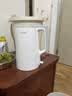 美的（Midea）烧水壶电热水壶304食品级不锈钢无缝内胆双层防烫1.7L大容量1800W智能断电SHJ1721 实拍图