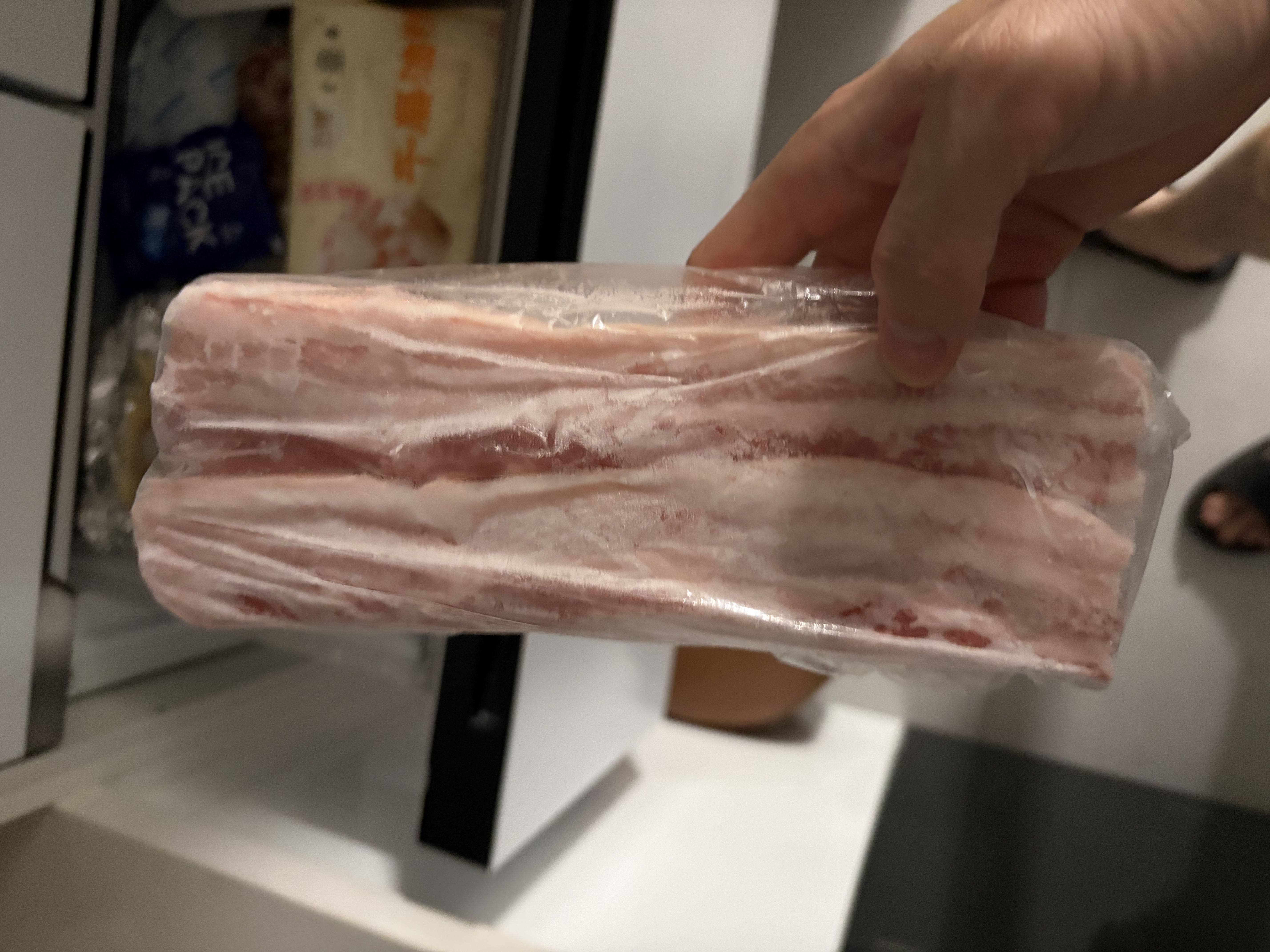 【180天白猪家庭装】冷鲜猪肋排带软骨1kg 中秋送礼家宴宴请 实拍图