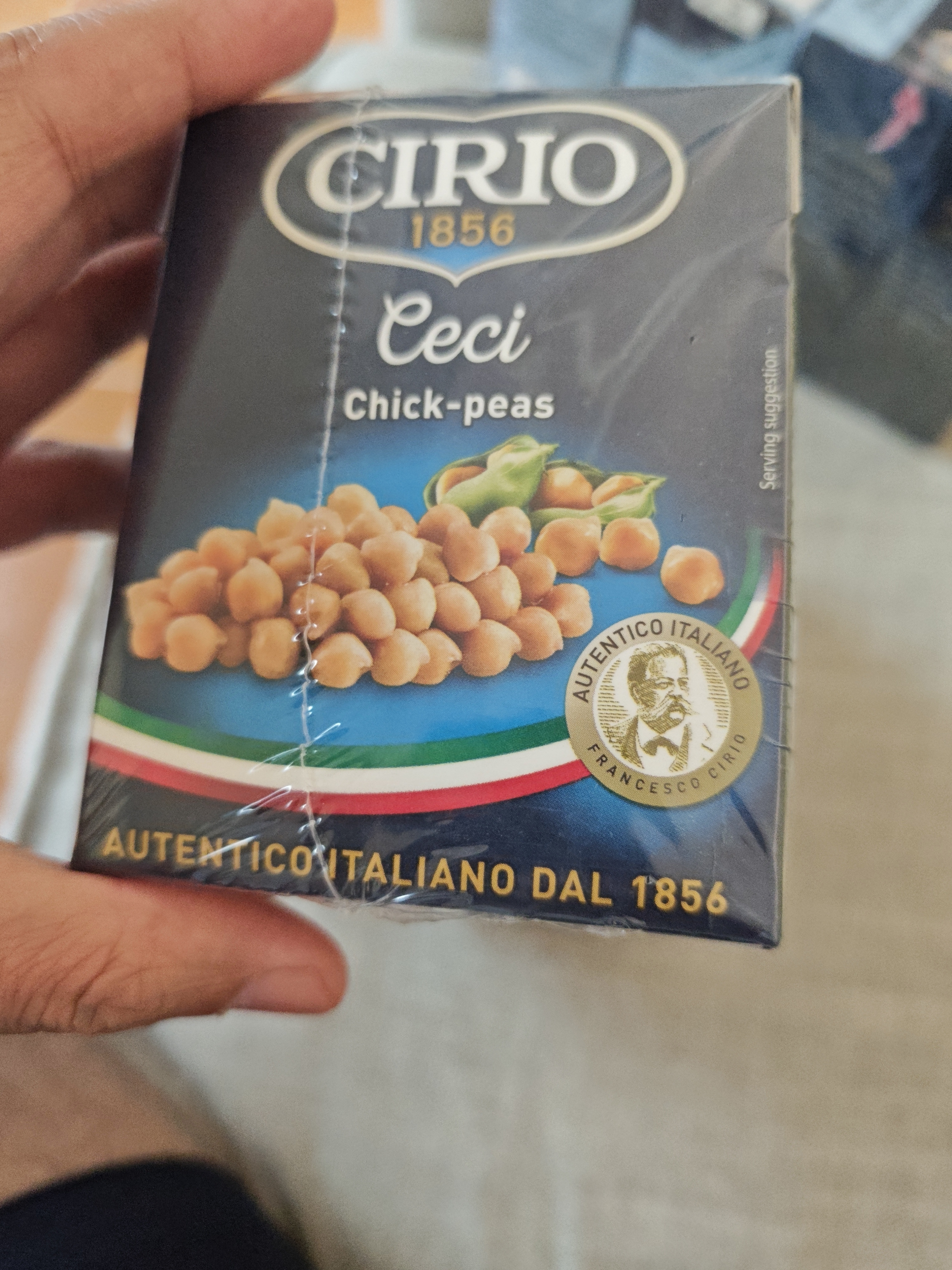 茄意欧（CIRIO）鹰嘴豆（利乐佳）380g*4盒  方便速食熟食蔬菜豆类 意大利进口 实拍图