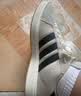 adidas 面包鞋 GRAND COURT BASE 00s休闲板鞋平底鞋男女阿迪达斯 浅灰/白色/树脂黄   41 实拍图