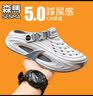 森馬（senma）洞洞鞋男夏季外穿防滑防臭2026新款包头拖鞋户外开车两用沙滩凉鞋 实拍图