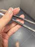 双枪316L不锈钢筷子家用高档抗菌防霉家庭专人专用轻奢高级感防滑防烫 316年年有余-5双（简装活动款） 实拍图