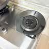 美的（Midea）【天然气】燃气灶 家用5.2kW猛火灶台嵌两用 70%热效率 可调节底盘 JZT-A5-G 实拍图