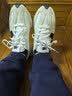 NEW BALANCE秋季男女同款情侣运动复古厚底米白色休闲鞋327系列MS327FE 40 实拍图