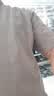 速干衣运动弹力纯色基础短袖t恤26新款男女同款 卡其色 （微宽松，女拍小一码） 3XL 实拍图