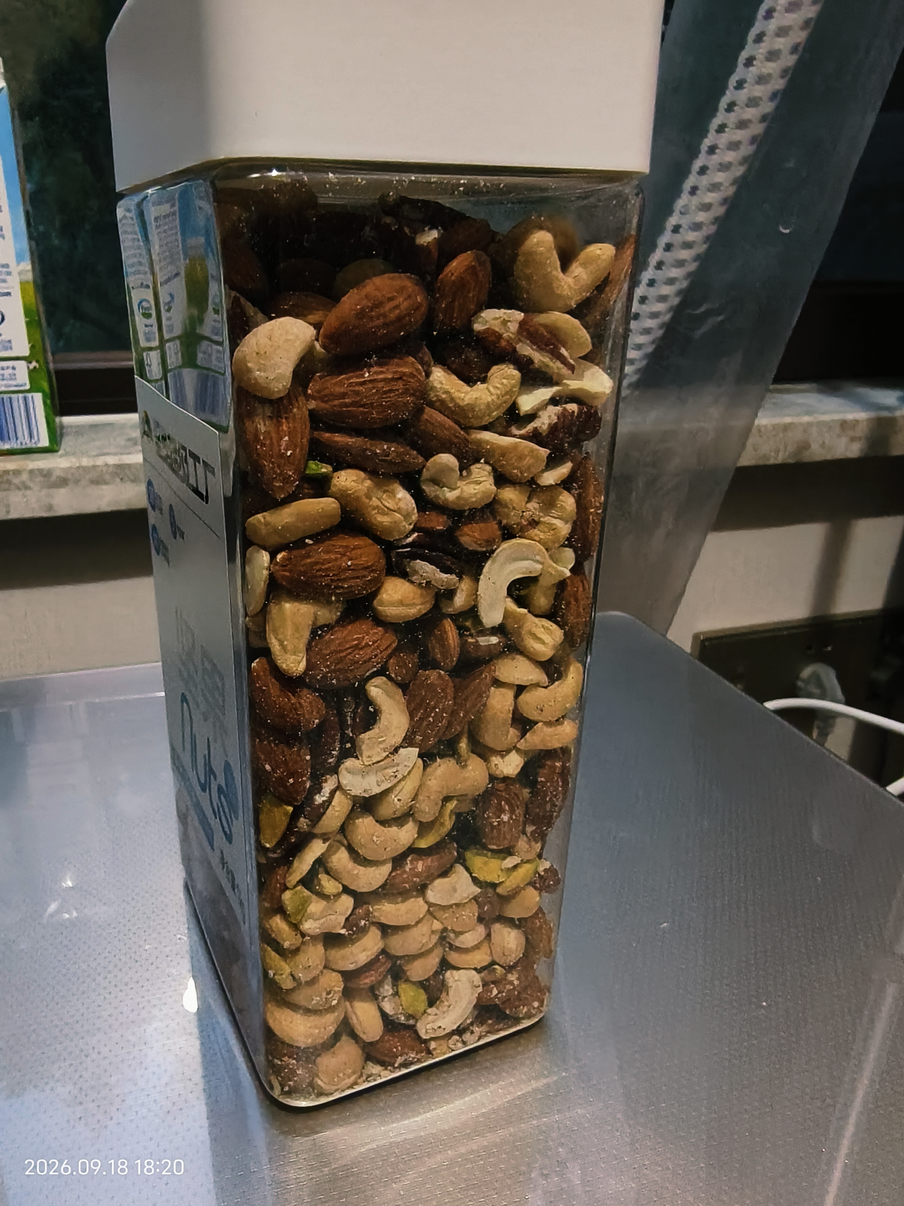 天虹牌混合纯坚果仁每日坚果干果2斤罐装坚果炒货休闲孕妇零食 实拍图