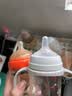 贝亲（Pigeon）自然离乳 PPSU重力球吸管双把手奶瓶 240mL 6月+ AA252 实拍图