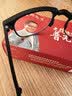 普先生老花镜男女士正品高清防蓝光便携折叠看近老人老花眼镜黑色200度 实拍图