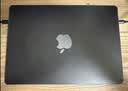VOKAMO【2026新款M5适用】MacBook Pro14保护壳带支架21到2025年款苹果电脑笔记本M5/4/3/2磨砂外套 透黑 实拍图