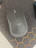 罗技（Logitech）M185鼠标 无线鼠标 办公鼠标 对称鼠标 黑色灰边 带无线2.4G接收器 实拍图