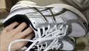 亚瑟士ASICS网面跑鞋百搭男鞋缓震运动鞋透气跑步鞋 GEL-CONTEND 4 白色/银色 42 实拍图