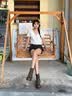 ZHR则则堆堆短靴女2026新款厚底雪地靴裤管马丁靴女西部骑士靴爆款靴子女 实拍图