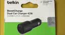贝尔金（BELKIN）车载充电器 42W双口苹果PD快充头 汽车点烟器转换充电插头 CCB005 实拍图