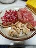 希乐扣玻璃盘子三分隔餐盘蒸菜盘饭盒可微波炉加热碟子家用蒸烤水果盘 【一盘多用*蒸烤微波】7寸三分格 实拍图