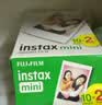 INSTAX富士instax立拍立得 mini相纸 白边双包20张(适用miniSE/11/12/40/90/LiPlay/EVO/Link3) 实拍图