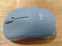 罗技（Logitech）M221 轻音鼠标 无线鼠标 办公鼠标 对称鼠标 带无线微型接收器 雾霭蓝 实拍图
