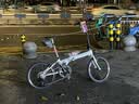 大行（DAHON）P8青春版20寸8速男女折叠车KAC081白色 实拍图