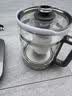 美的（Midea）纯钛养生壶 1.8L全自动大容量烧水壶纯钛茶篮 家用泡奶机电热水壶 恒温煮茶壶YS18P305-Ti 实拍图