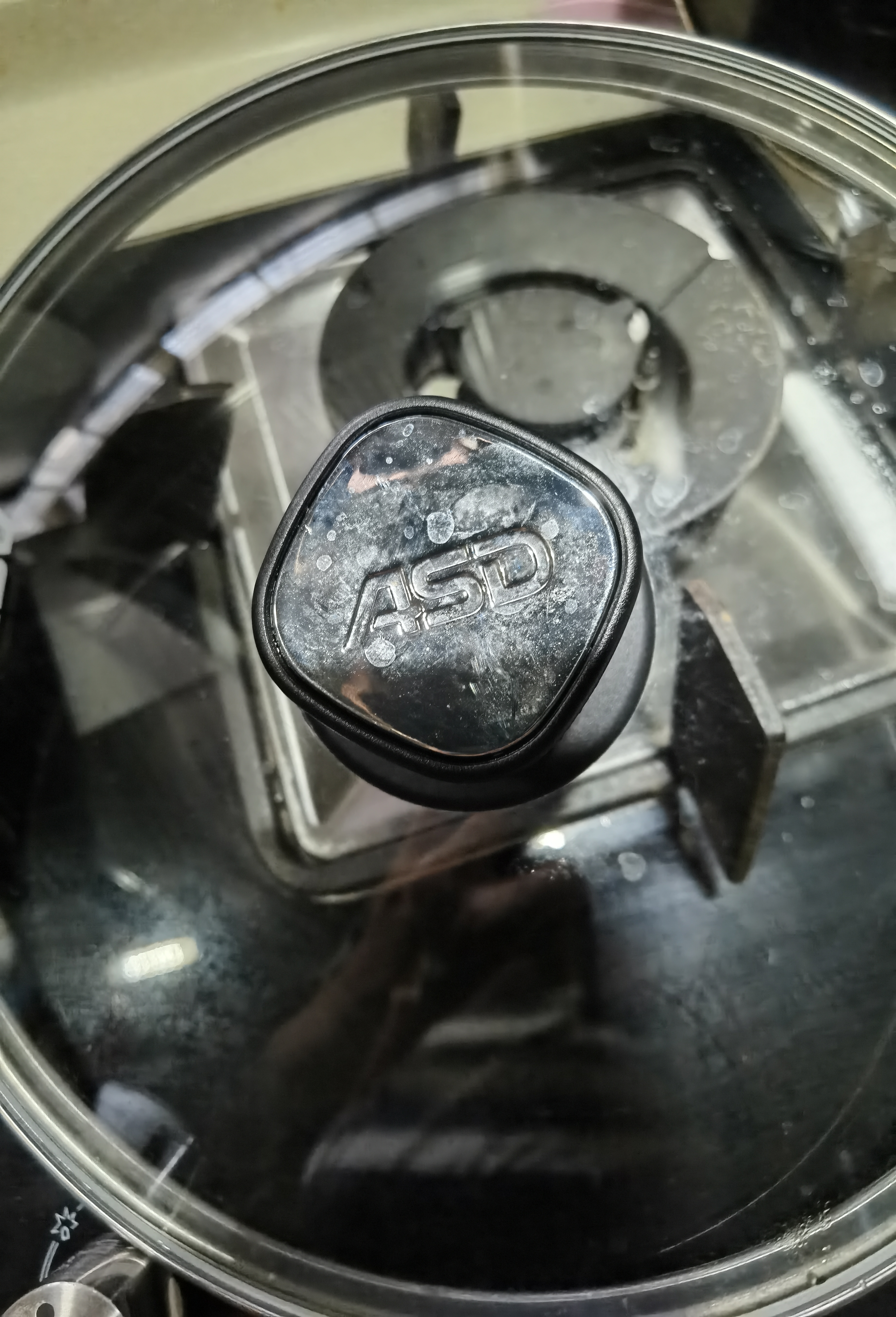 爱仕达（ASD）锅盖家用钢化玻璃防爆锅盖煎炒锅汤奶火锅通用可视盖子多尺寸30cm 实拍图