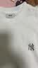 MLB短袖男女情侣同款T恤休闲运动纯色圆领短t26新3ATSB0163-50WHS-L 实拍图
