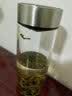 希诺单层玻璃杯男家用商务办公泡茶杯子便携车载水杯XN-6191 410mL 实拍图