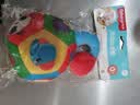 费雪（Fisher-Price）甩甩摇铃球 新生儿布艺球婴幼儿手抓球儿童玩具球生日礼物礼品 实拍图