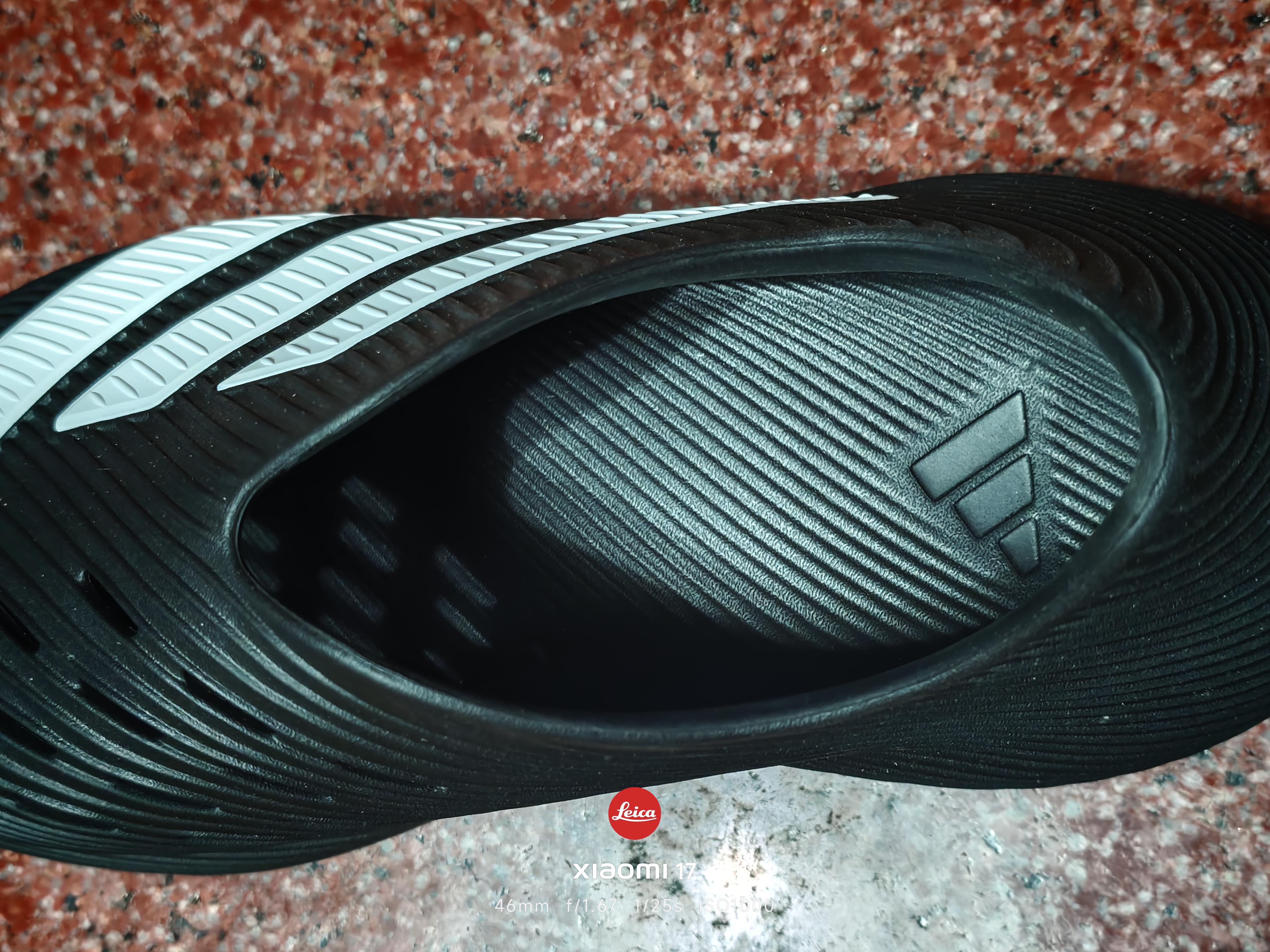 阿迪达斯（adidas） 男女鞋 运动型格系列 PURECHILL 凉鞋 LC1222 黑色 40.5 实拍图