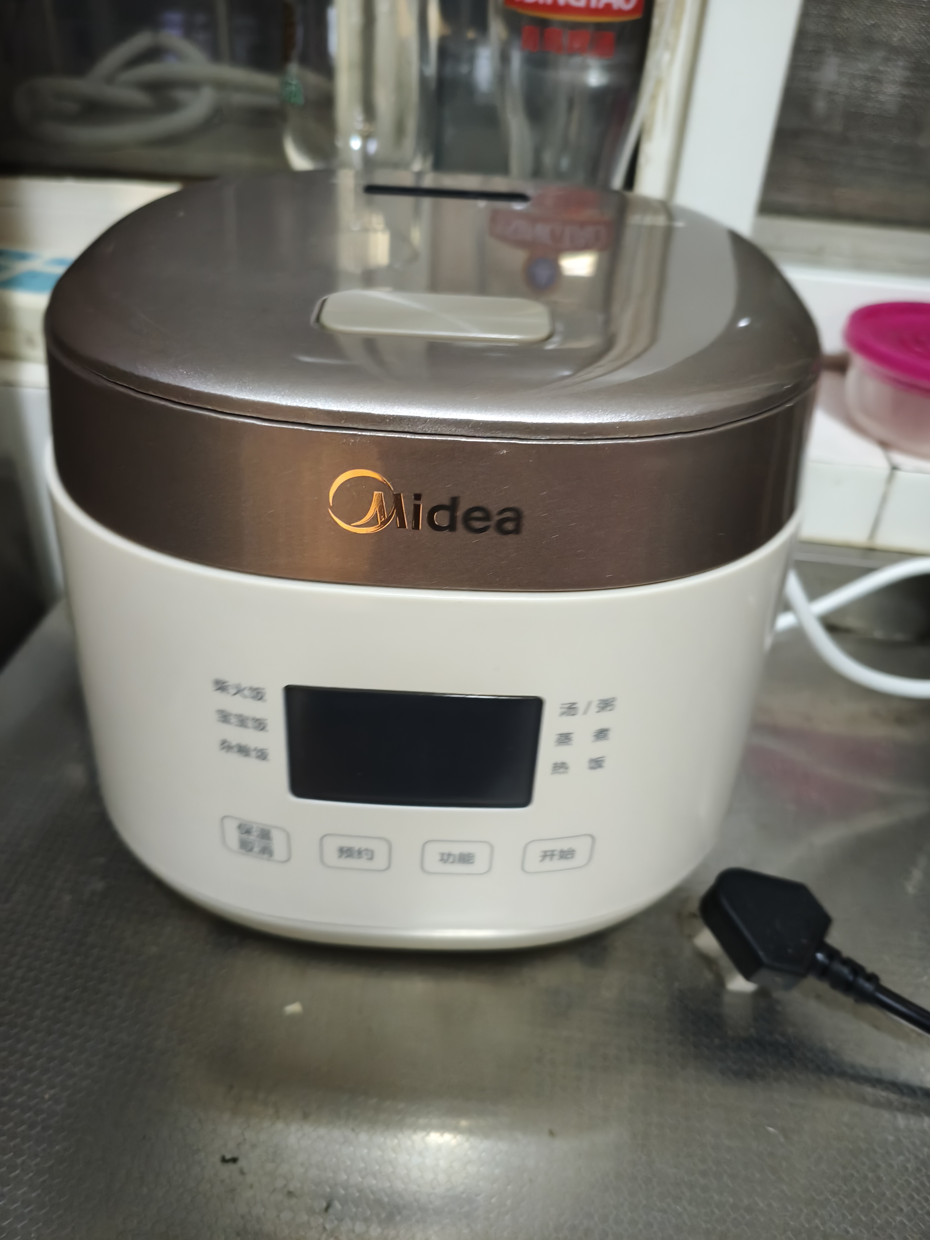 美的（Midea）电饭煲0涂层2L不锈钢内胆1-2人电饭煲电饭锅 家用智能多功能微压无涂层电饭煲MB-RC201S 实拍图