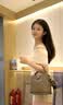 viney【何泓姗同款】牛皮水桶包包女包斜挎包生日礼物高级感送女友老婆 【卡其色】高档轻奢手提腋下包 时尚ck风休闲小众品牌洋气单肩包 实拍图