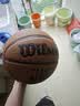 威尔胜（Wilson）NBA绝尘系列ENCORE PLUS防尘皮革室外神器成人耐磨比赛7号篮球 实拍图