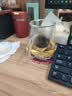 物生物（RELEA）玻璃杯男女士茶水分离杯耐高温办公泡茶杯带把高硼硅水杯花茶杯子 实拍图