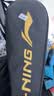 李宁（LI-NING）羽毛球拍雷霆小钢炮黑色全碳素专业进攻型单拍5U已拉线AYPT307-5 实拍图