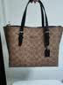 蔻驰（COACH）【品牌直供】女士MOLLIE25中号斜挎托特包卡其棕CV965礼物次日达 实拍图