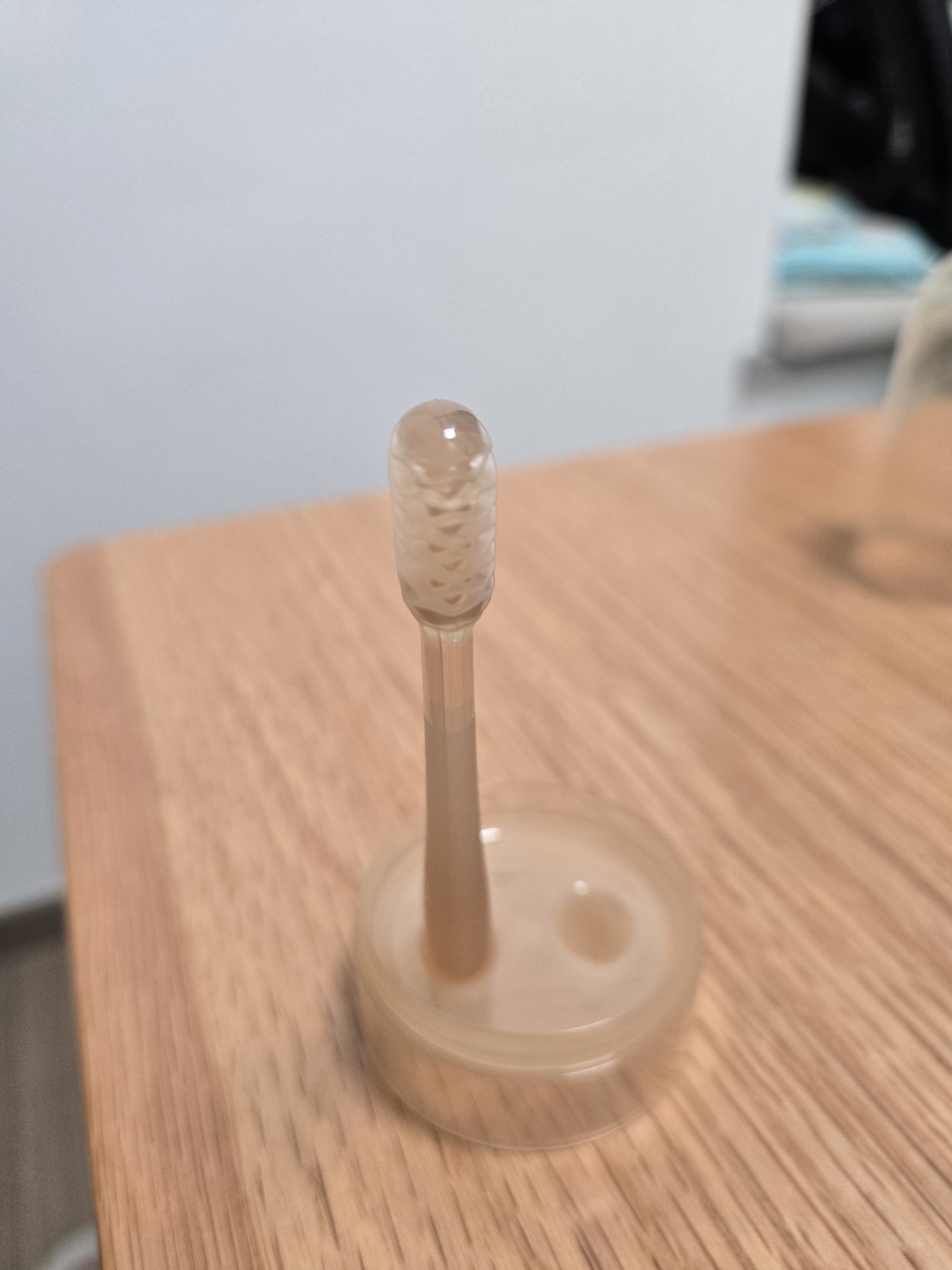 世喜新生婴幼儿舌苔刷0-6个月-1岁宝宝刮奶渍清洁器软硅胶口腔清理棒 实拍图