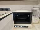 美的（Midea）小滋味2.0微烤炸一体机彩膜触控变频平板顶部烤管热风微波炉电烤箱空气炸一体2026新款F15 实拍图