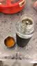 京东京造 纯钛保温杯 水杯子男女士大容量【磁吸茶水分离】茶杯480ml 黑色 实拍图