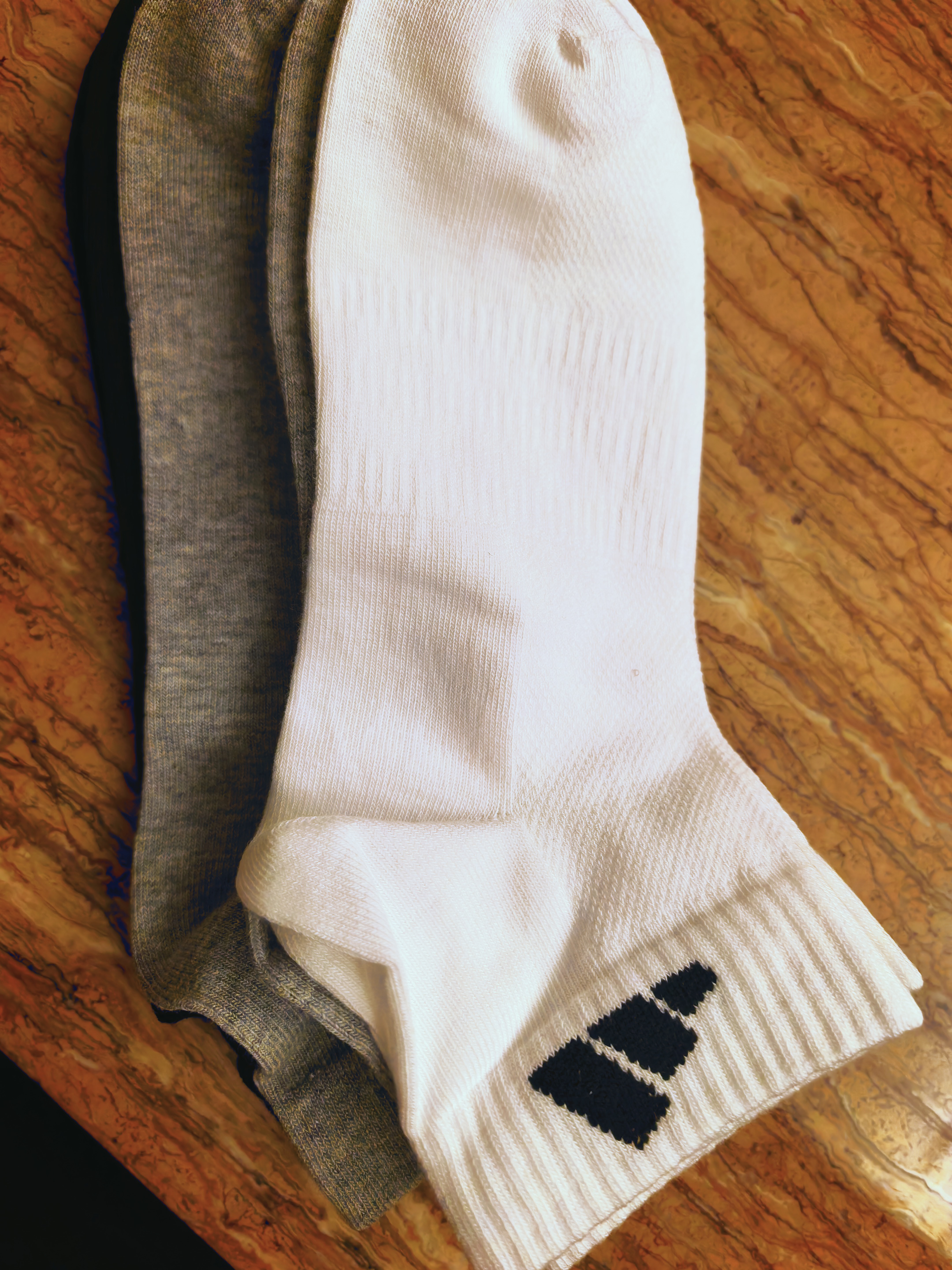 阿迪达斯adidas 袜男袜女袜三双装袜子短袜休闲袜 JC9268 实拍图