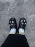 卡骆驰（crocs）经典云朵Clog女沙滩洞洞鞋凉拖鞋206750 黑色  35  实拍图