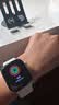 Apple/苹果【教育优惠】WatchSeries12智能手表GPS款42毫米浅金色铝金属表壳沙砾色运动型表带S/M 实拍图