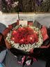 幽客玉品鲜花速递红玫瑰花束表白送女友老婆生日礼物全国同城配送 33朵红玫瑰花束—女王款 实拍图