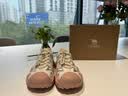 骆驼（CAMEL）丑萌登山鞋女时尚撞色户外休闲鞋 L24S076620 米/银/粉 37 实拍图