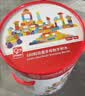 Hape(德国)儿童积木玩具木质100粒双面数字字母桶装节日礼物E8488 实拍图